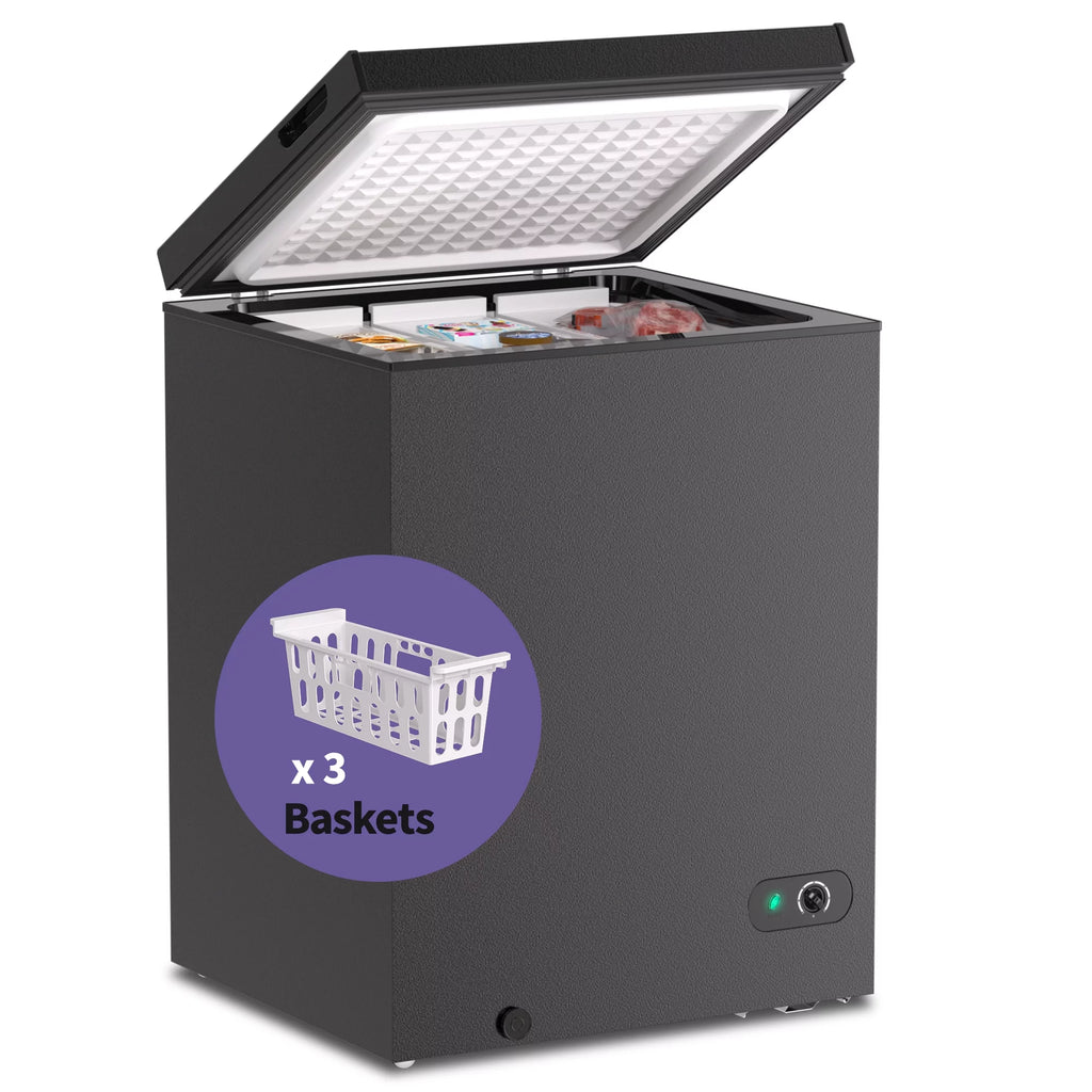 5.0 Cu Ft Chest Freezer with 3 Removable Baskets T8800