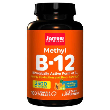 Methyl B-12 2,500mcg Tropical flavor 100 chewable tablets T2335