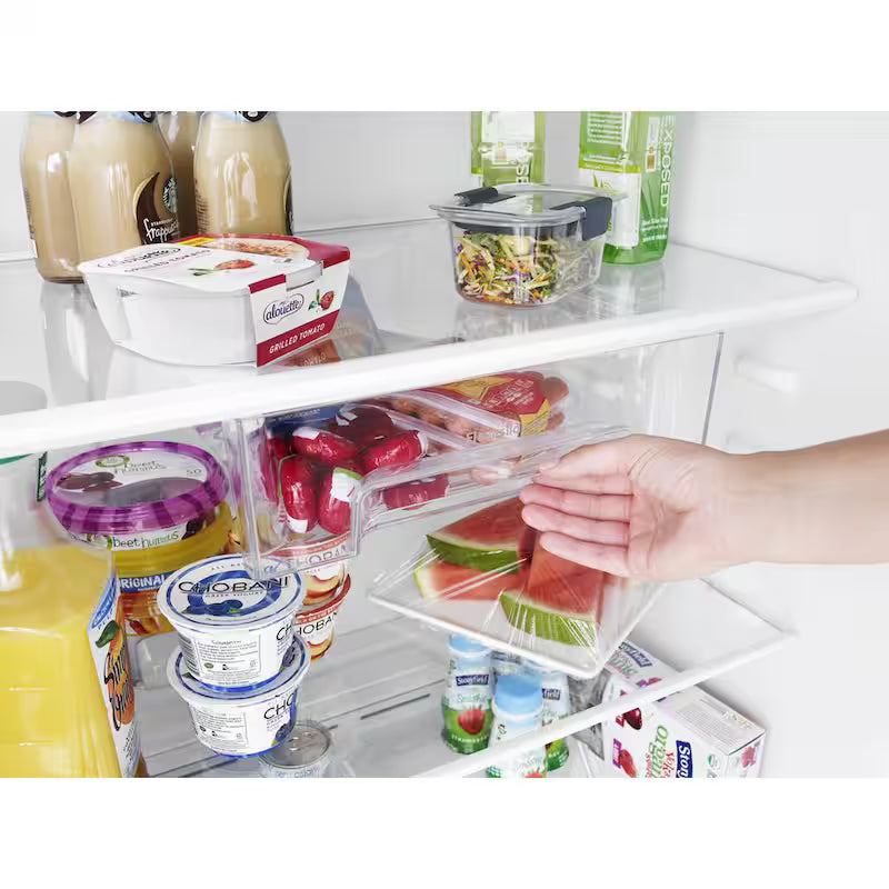 19.2 cu. ft. Top Freezer Refrigerator in Stainless Steel O3639