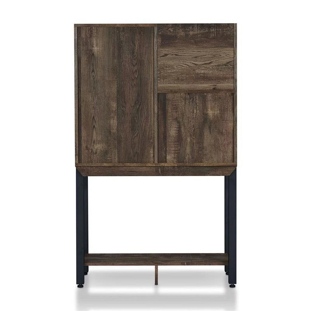 Wood 8-Bottle Wine Cabinet X676