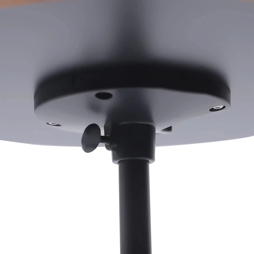Small Round Pedestal End Table Height Adjustable Y327