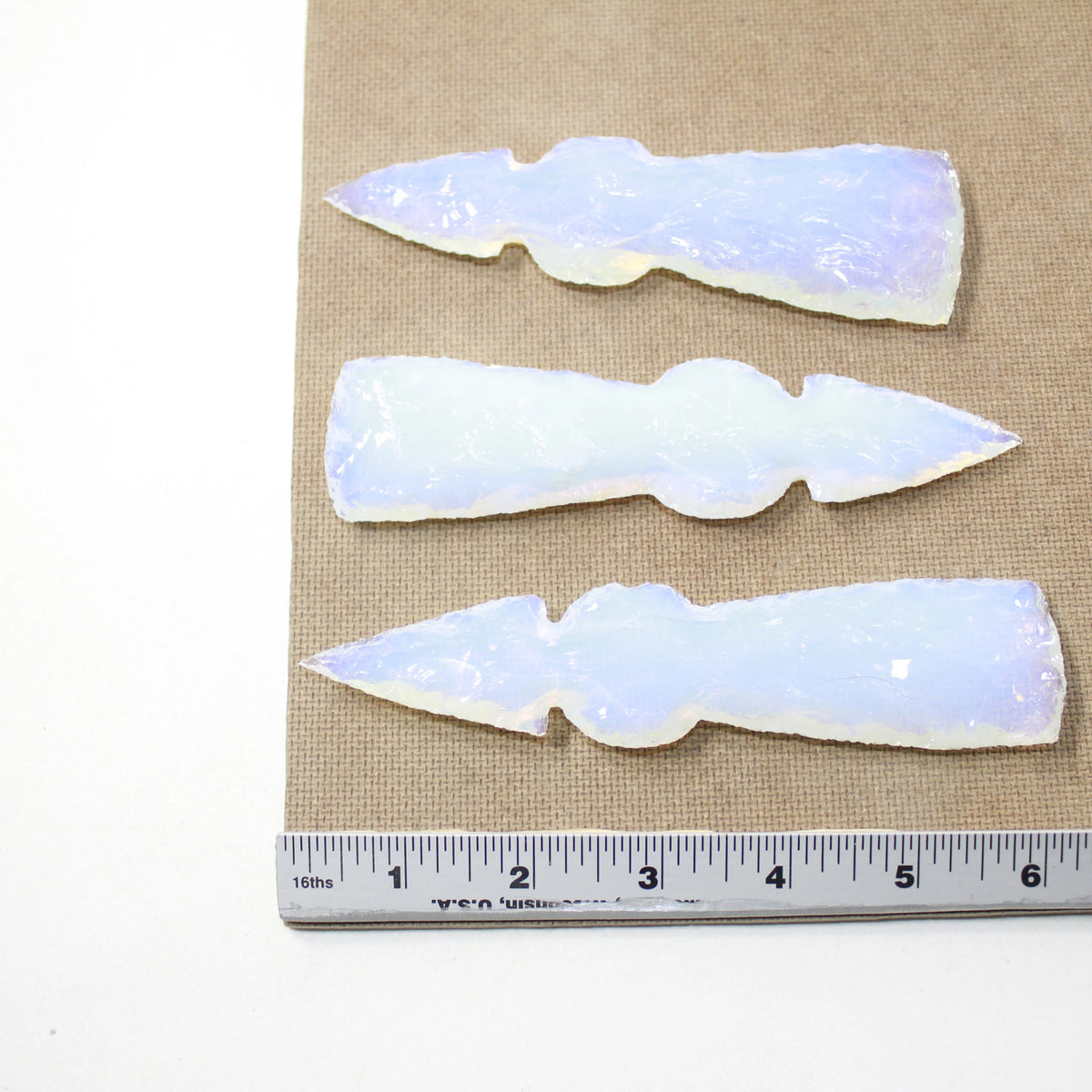Opalite Ornamental Tomahawk Heads J2620