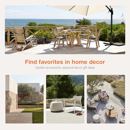3 Pieces Wicker Rattan Patio Furniture Set with Cushion and Glass Table N54277