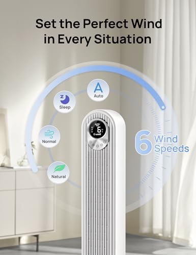 90° Oscillating 42 Inch Tower Fan R106