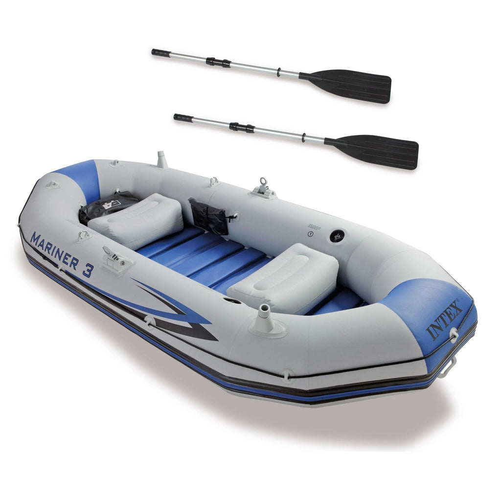 3-Person Inflatable Boat & Oars Set G6411