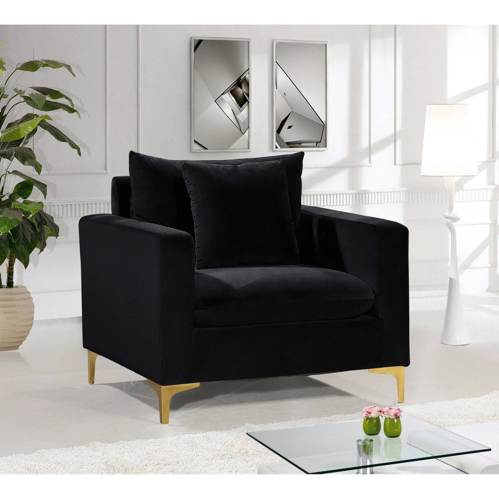 Pink Velvet Accent Chair X636167