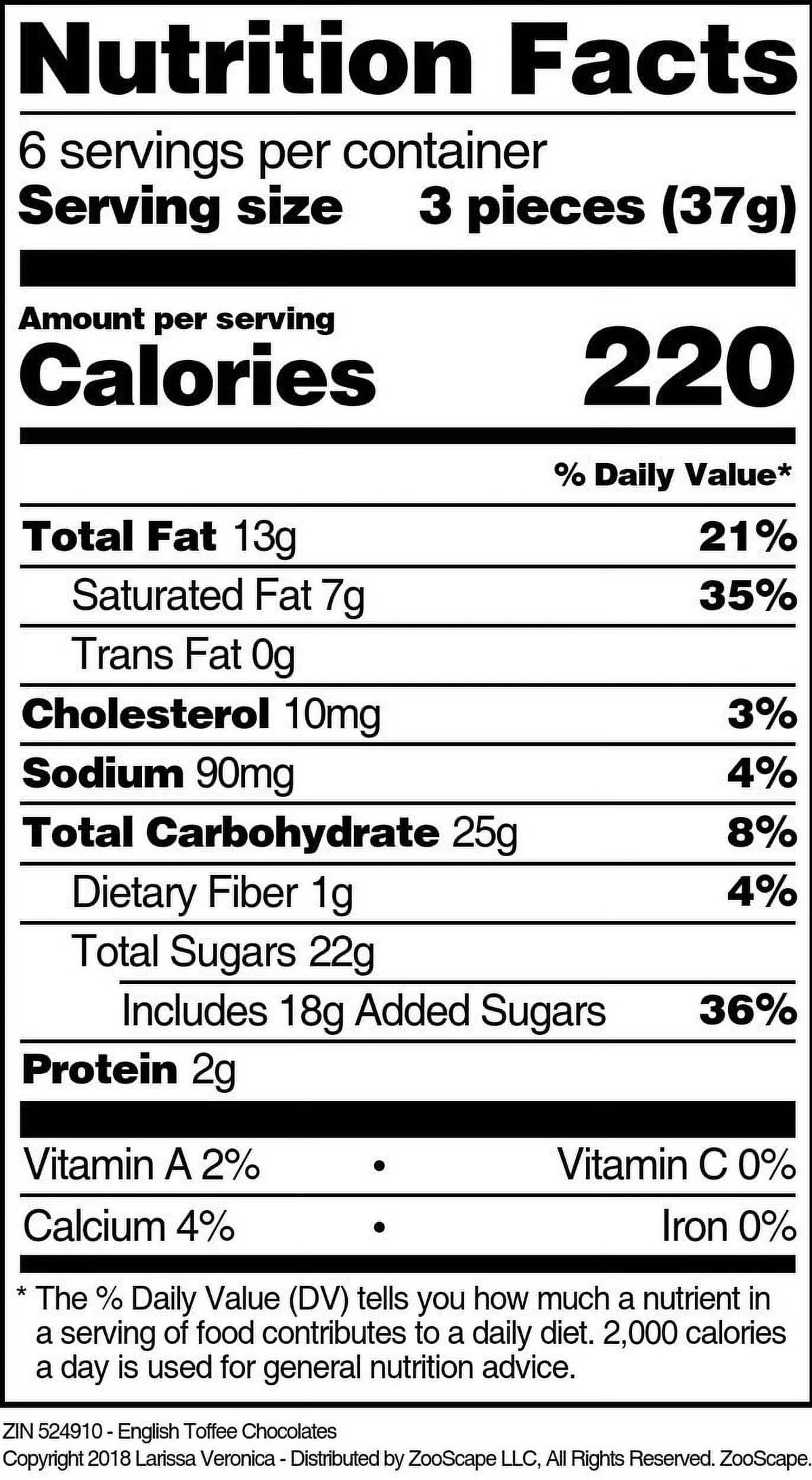 English Toffee Chocolates 8 oz 3-Pack S148924