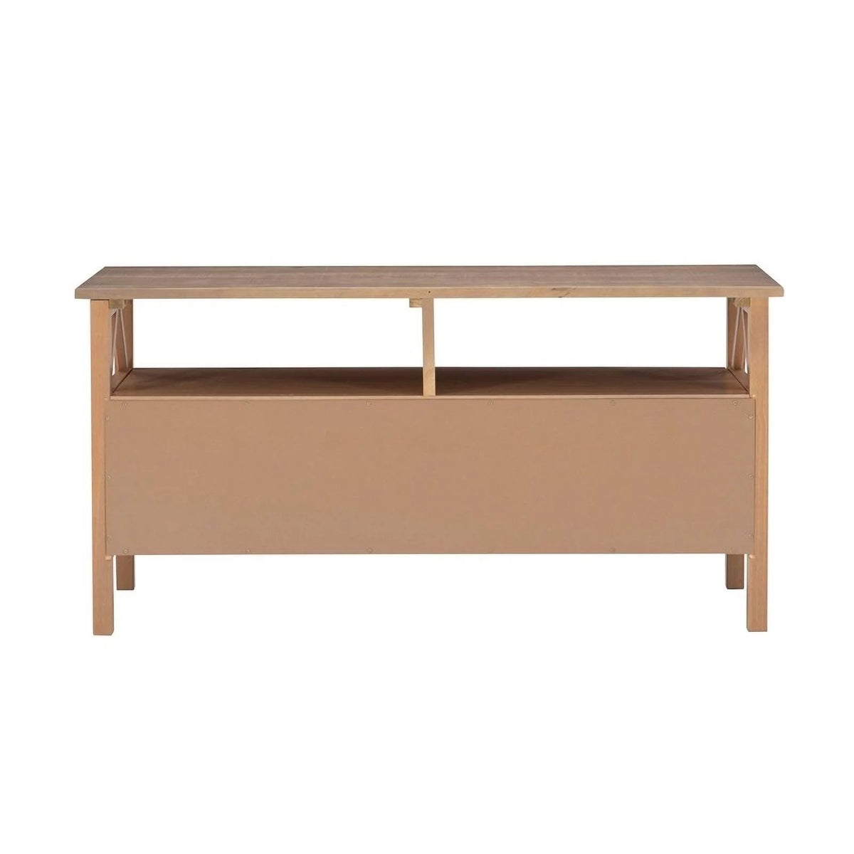 Rustic Gray Wood TV Stand P548