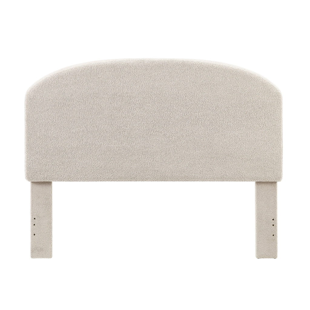 Natural Sherpa Full/Queen Headboard L397