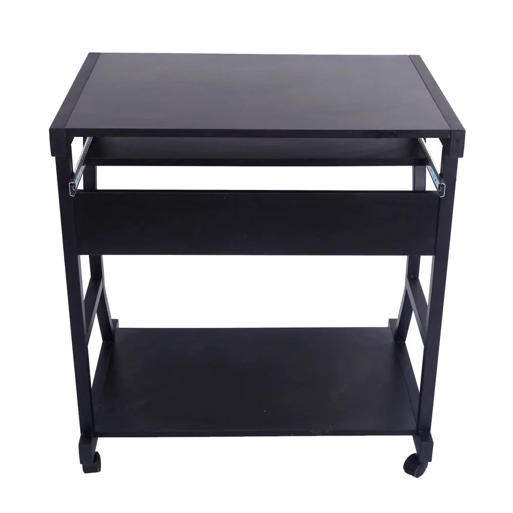 Moveable Computer Desk with Four Wheels O350629