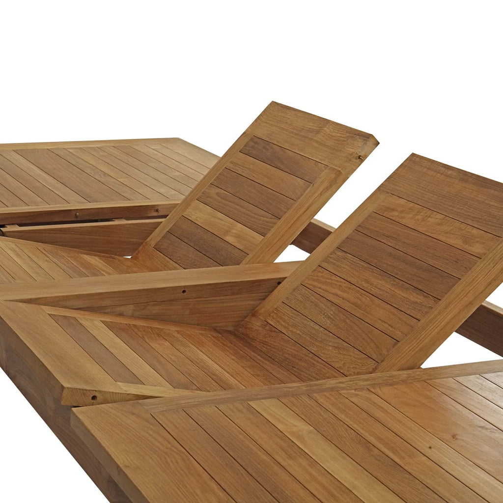Brown Wood Dining Chair and Table Set E80930