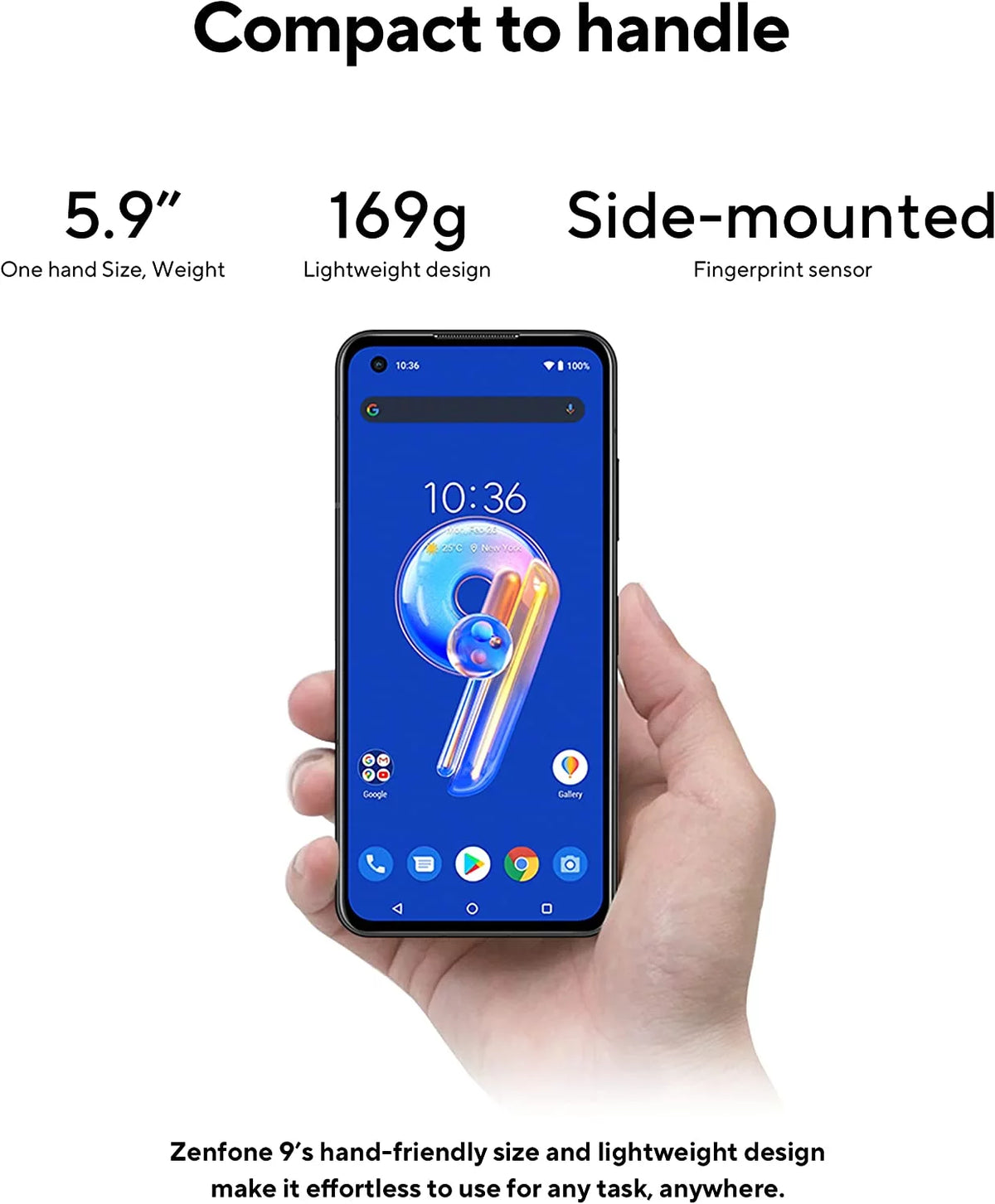 5.9” FHD+ 120Hz AMOLED 50MP Dual Camera 8GB 256GB 5G Unlocked Dual SIM White Smartphone N83371