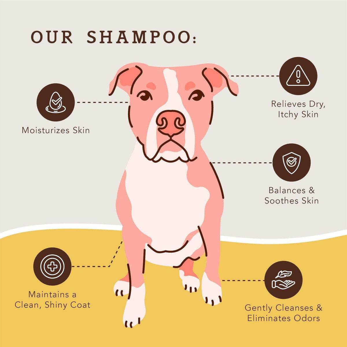 Oatmeal Sensitive Skin Dog Shampoo I406