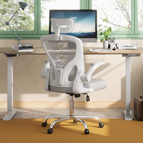 White High Back Mesh Ergonomic Office Chair Z934027