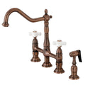 Widespread Bridge Kitchen Faucet Y75675