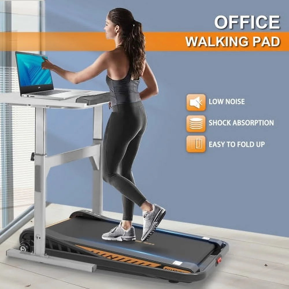 2 in 1 Folding Treadmill 280 lb Capacity I7303