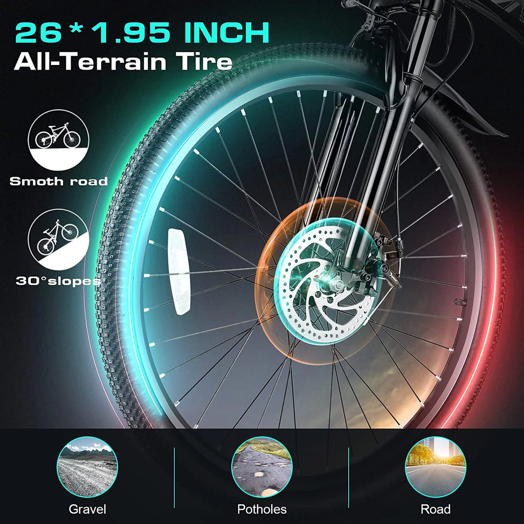 Folding Electric Bike 500W 26 K478