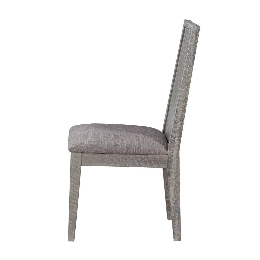 Solid Wood Upholstered Chair Set of 2 C751385