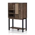 Wood 8-Bottle Wine Cabinet X676