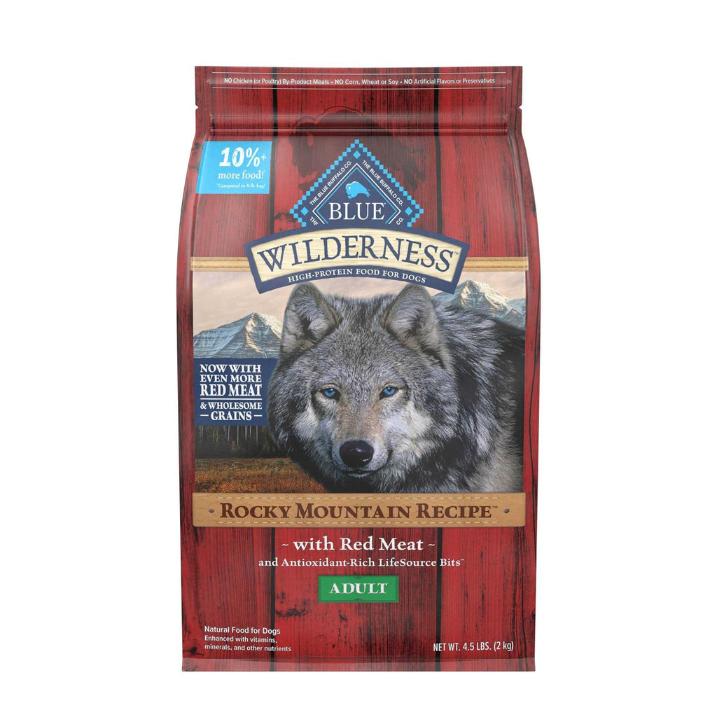Blue Buffalo Wilderness Rocky Mountain Recipe Dog Food H9375