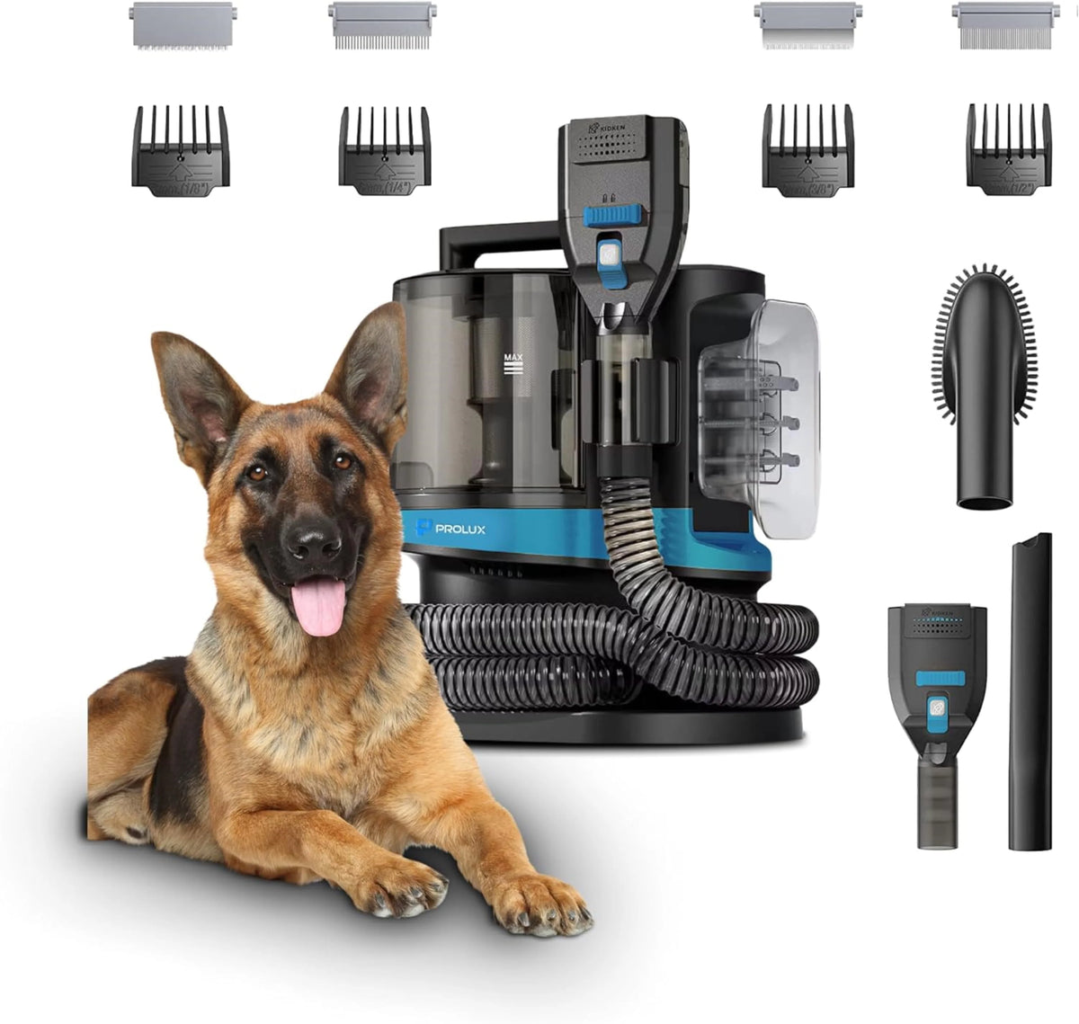 4 in 1 Bagless Pet Grooming Vacuum M41651