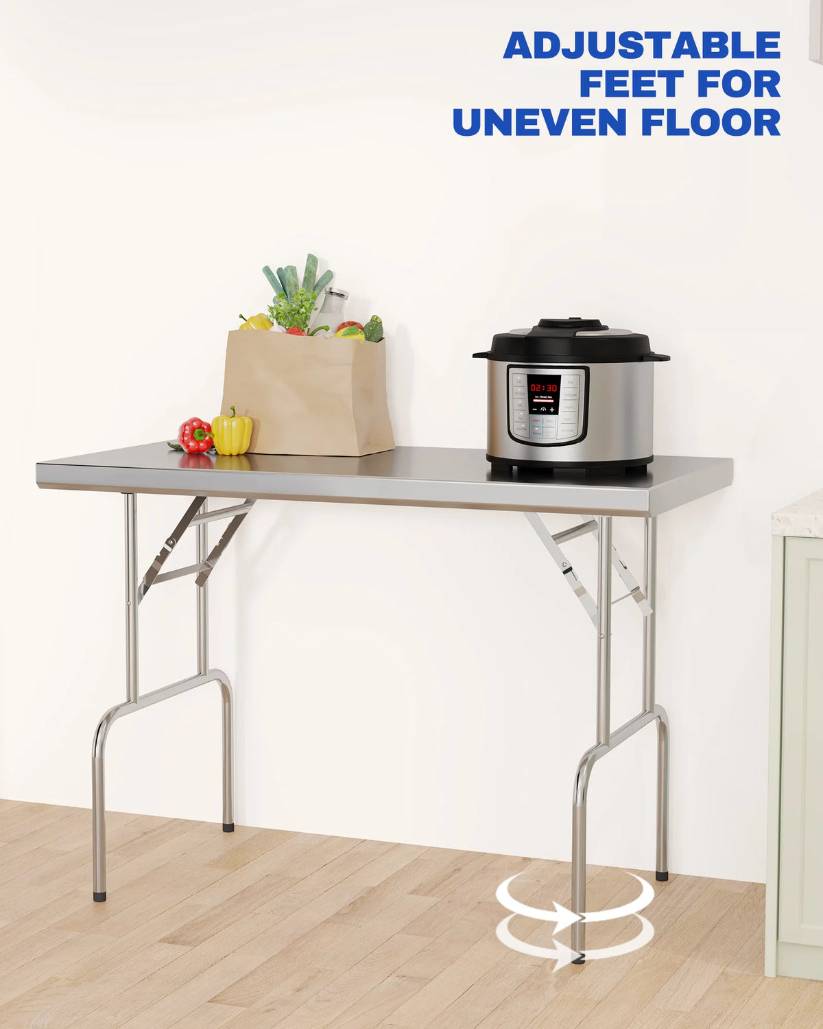 Stainless Steel Folding Work Table C9783