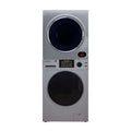 110V 1.6 cf Washer and 3.5 cf Vented Digital Dryer in Silver B465556