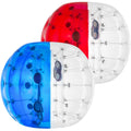 2PC Inflatable Bumper Balls 5 ft Diameter Red & Blue D540960