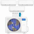 27,000 BTU 3 Zone Ductless Air Conditioner and Heat Pump R130368