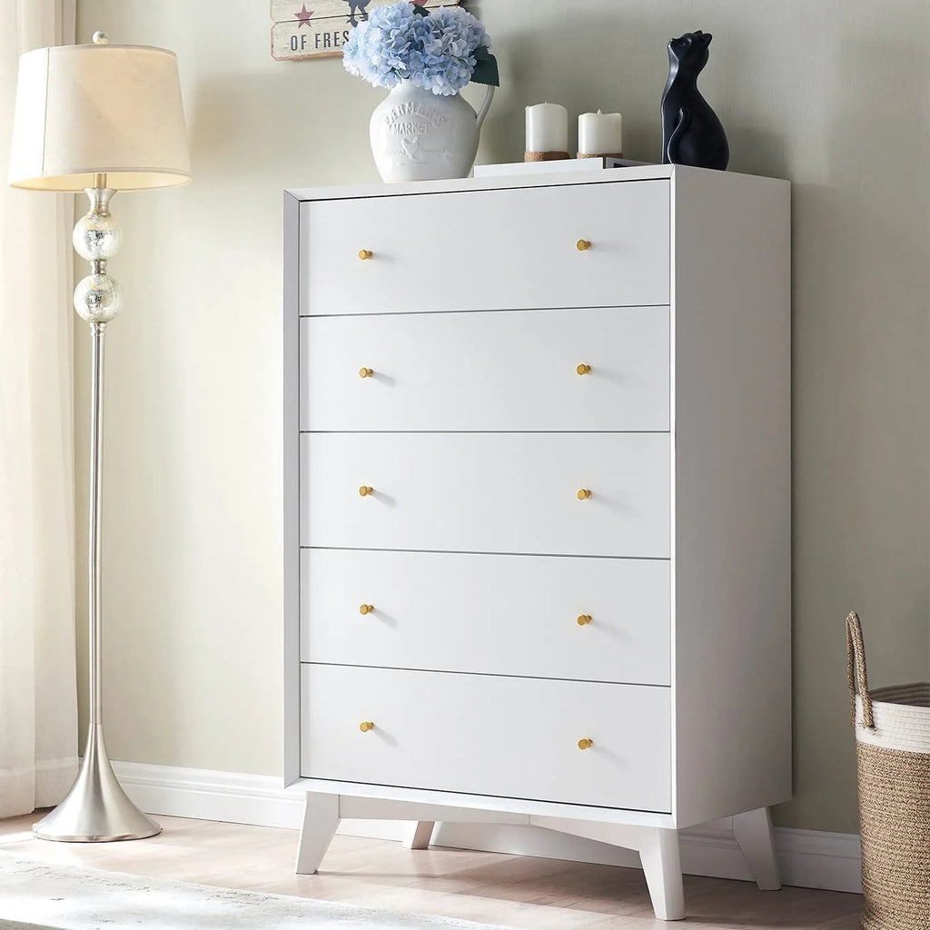 Mid Century Modern 6 Drawer Dresser N74962