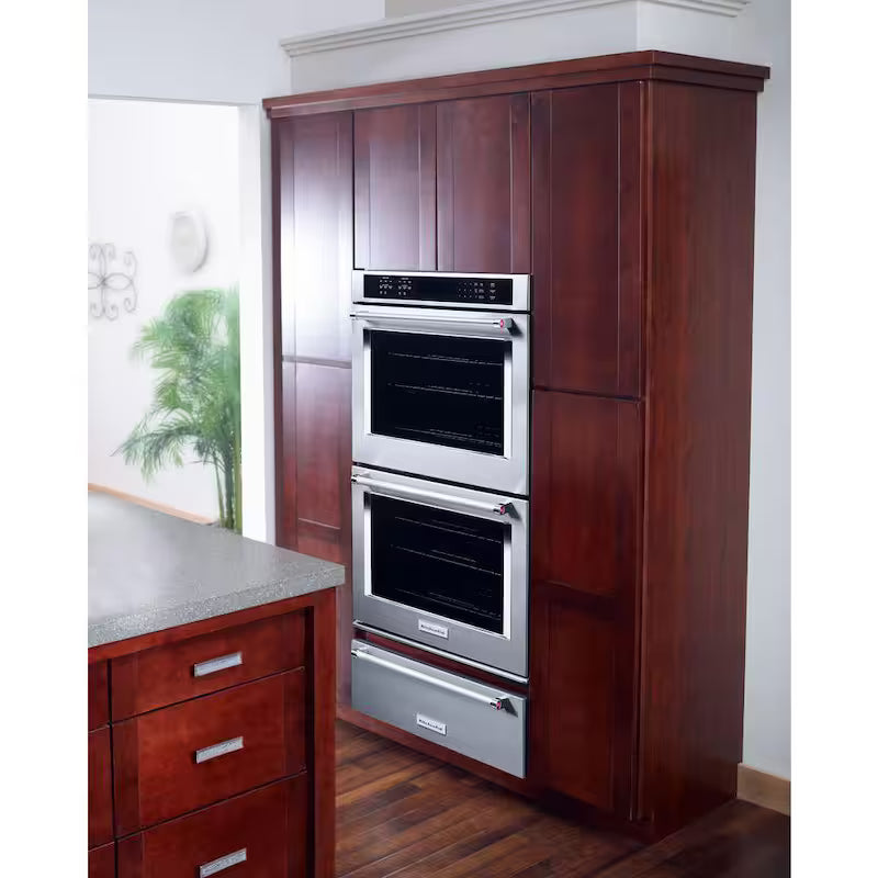 30 in. Double Electric Wall Oven Convection Stainless Steel B932