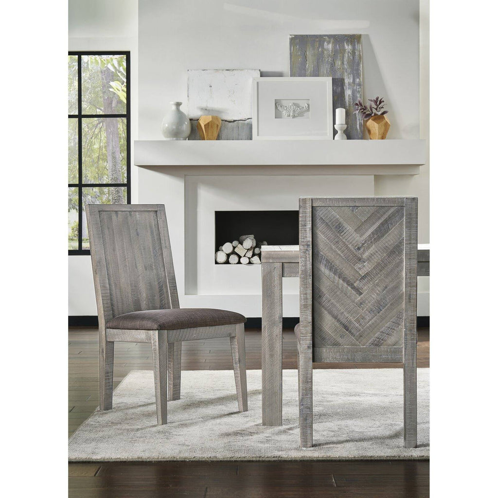 Solid Wood Upholstered Chair Set of 2 C751385