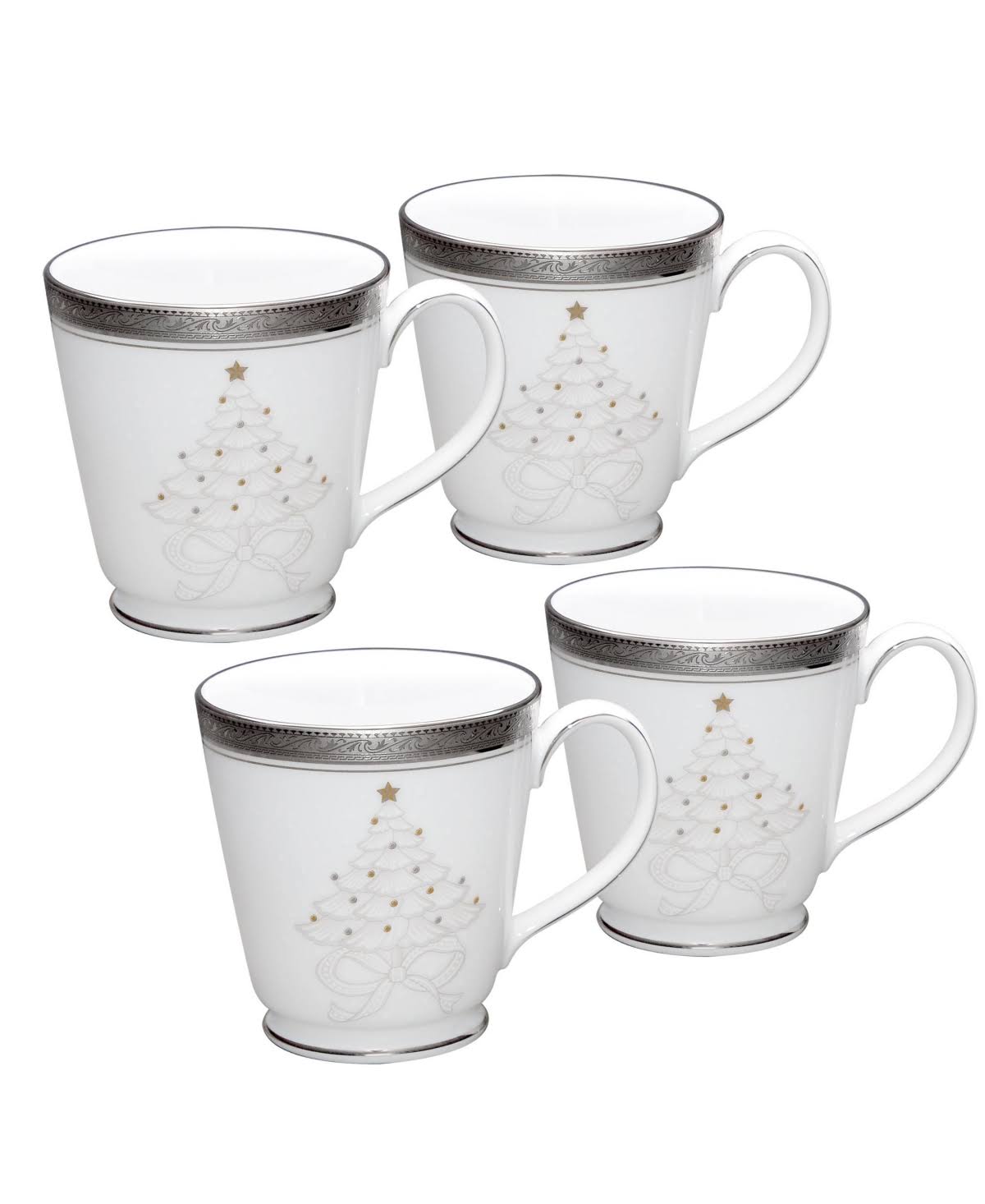 Set of 4 Accent Mug F2578