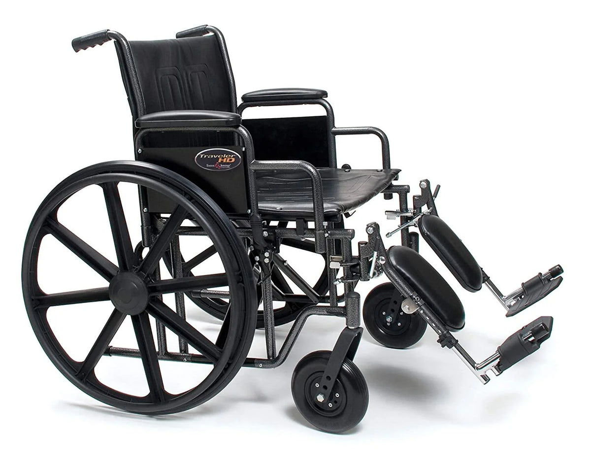 Bariatric Wheelchair 500 lbs. 22 Wide Seat R196