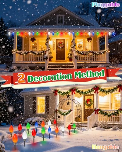 24-Pack Solar Candy Cane Lights J422