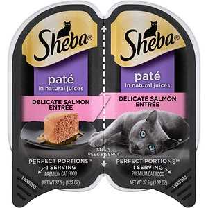 Salmon Cat Food Trays 1.3-oz 48 ct A8188