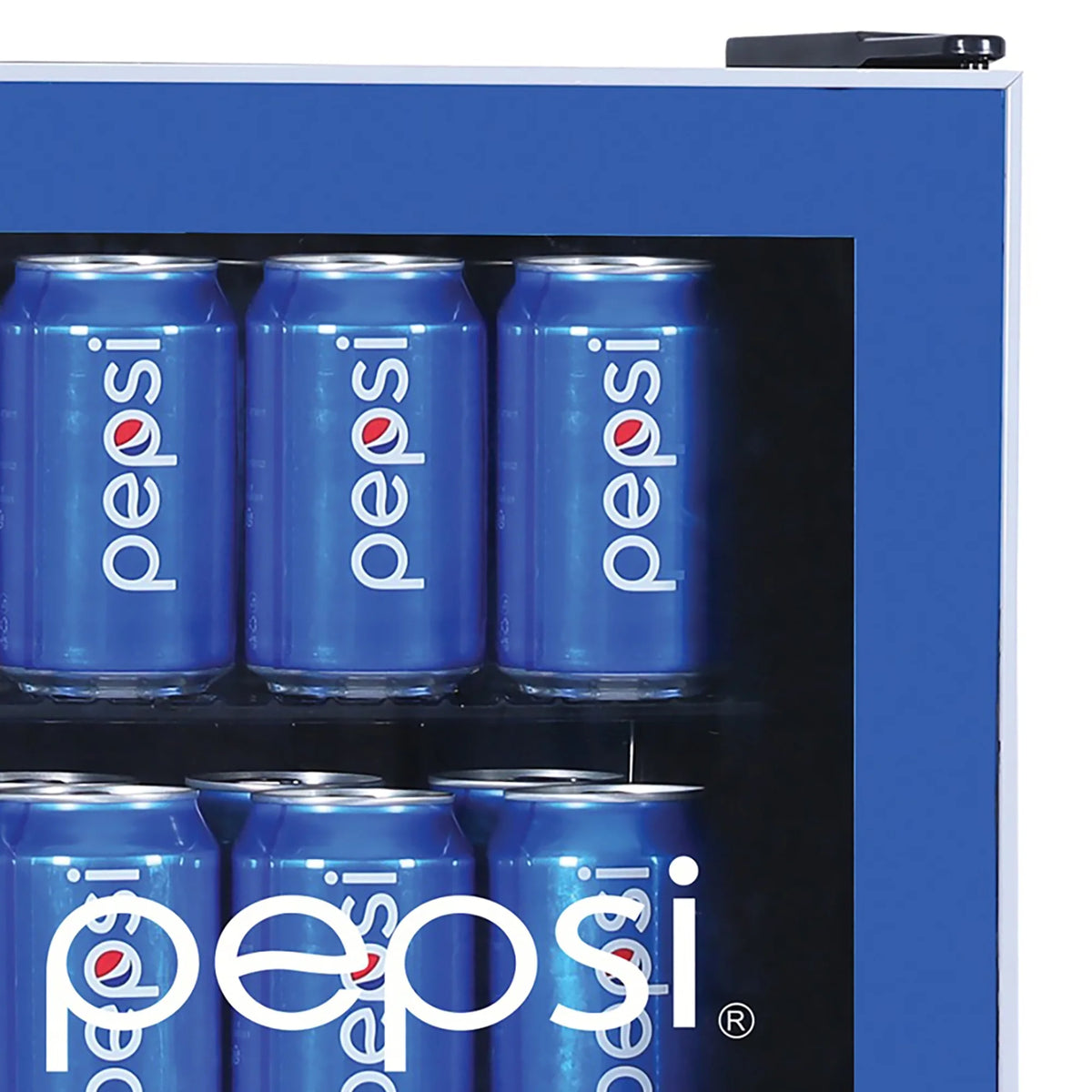 Blue 70 Can Capacity Compact Refrigerator J862