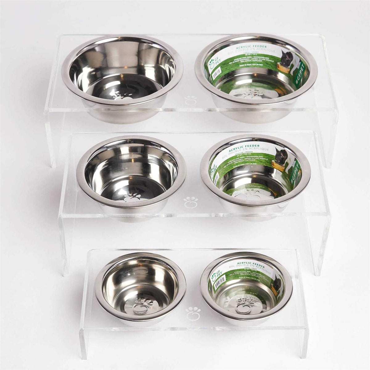 Acrylic Double Feeder P74212