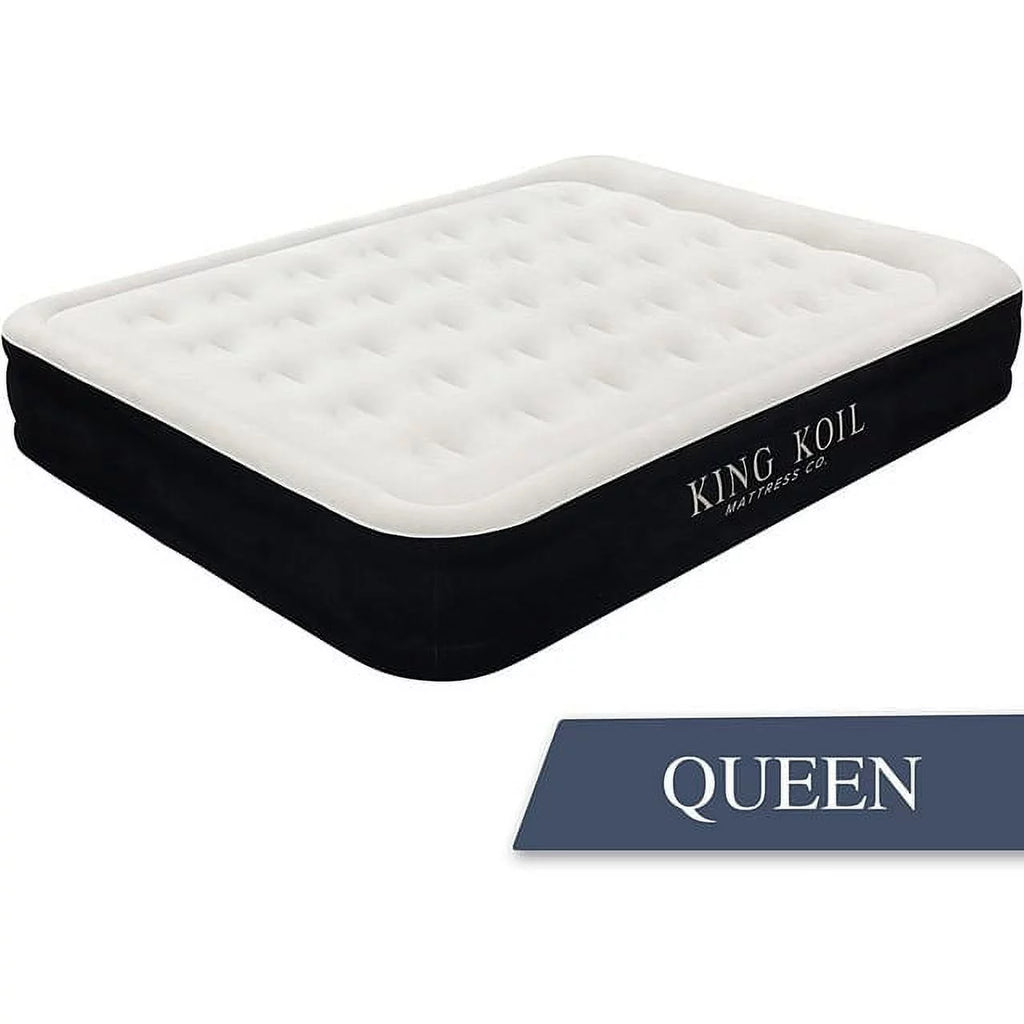 Queen Size Inflatable Air Mattress with Built-in Pump L9129