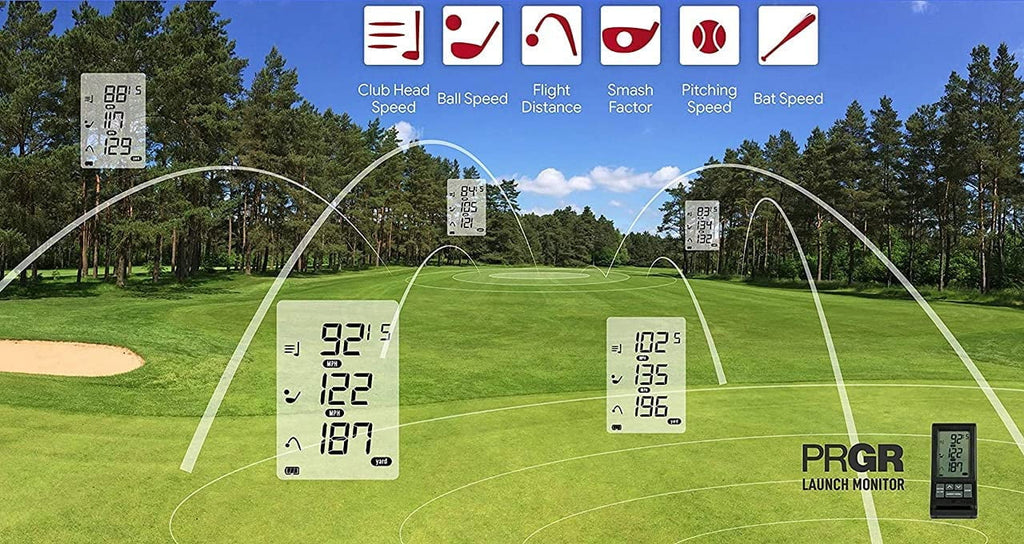 Black Pocket Golf Launch Monitor S582105