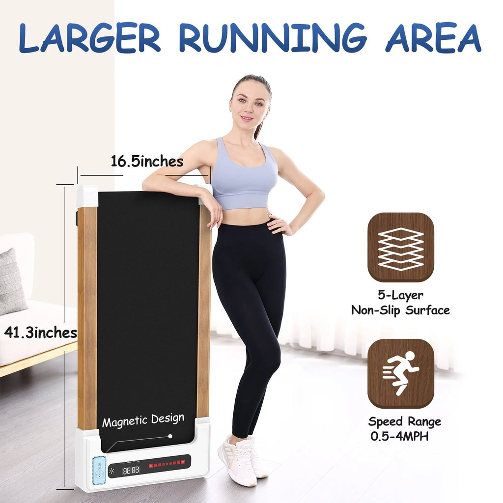 Portable Mini Treadmill 265 lbs Capacity with Remote Control U9575