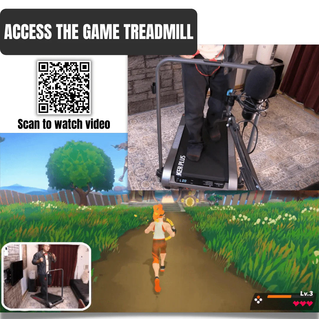 Motorized Folding Walking Treadmill with Handrails X122