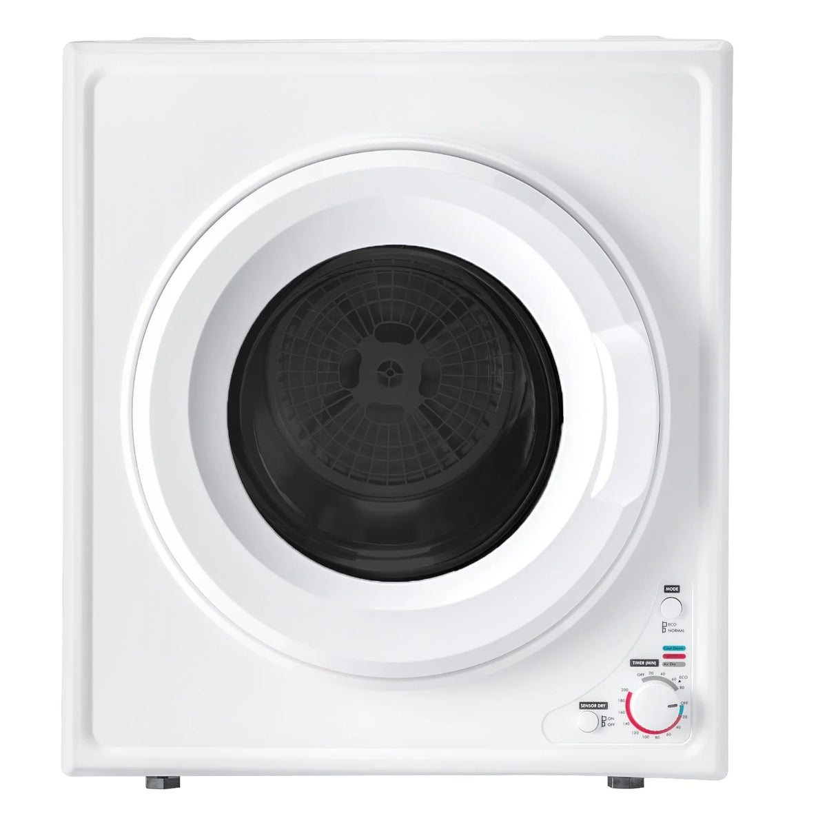 White 2.6 cu ft Portable Laundry Dryer C522