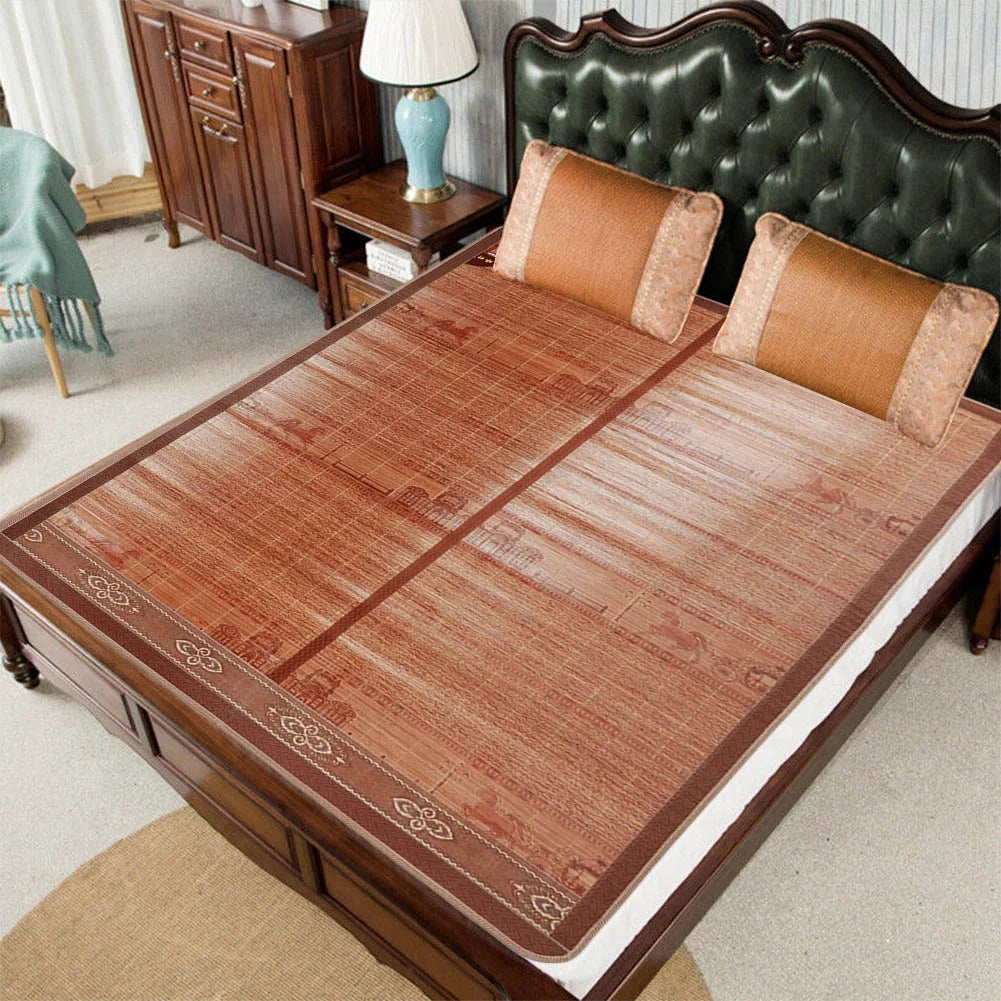 Double-Sided Folding Bamboo Sleeping Mat C516339