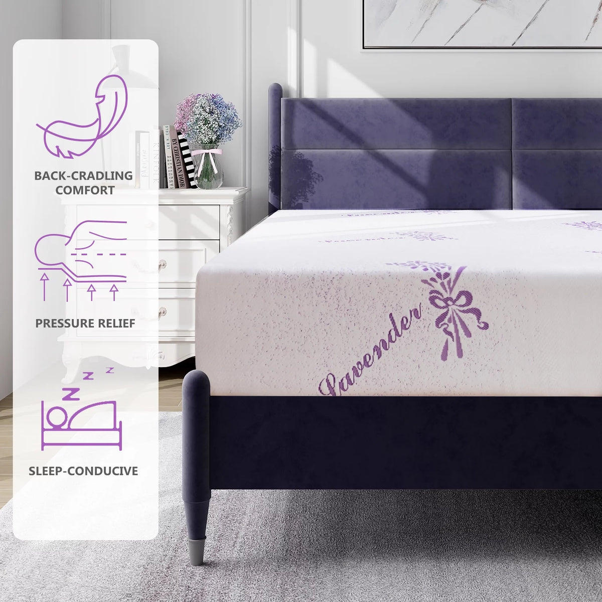 Twin Memory Foam Mattress O2936