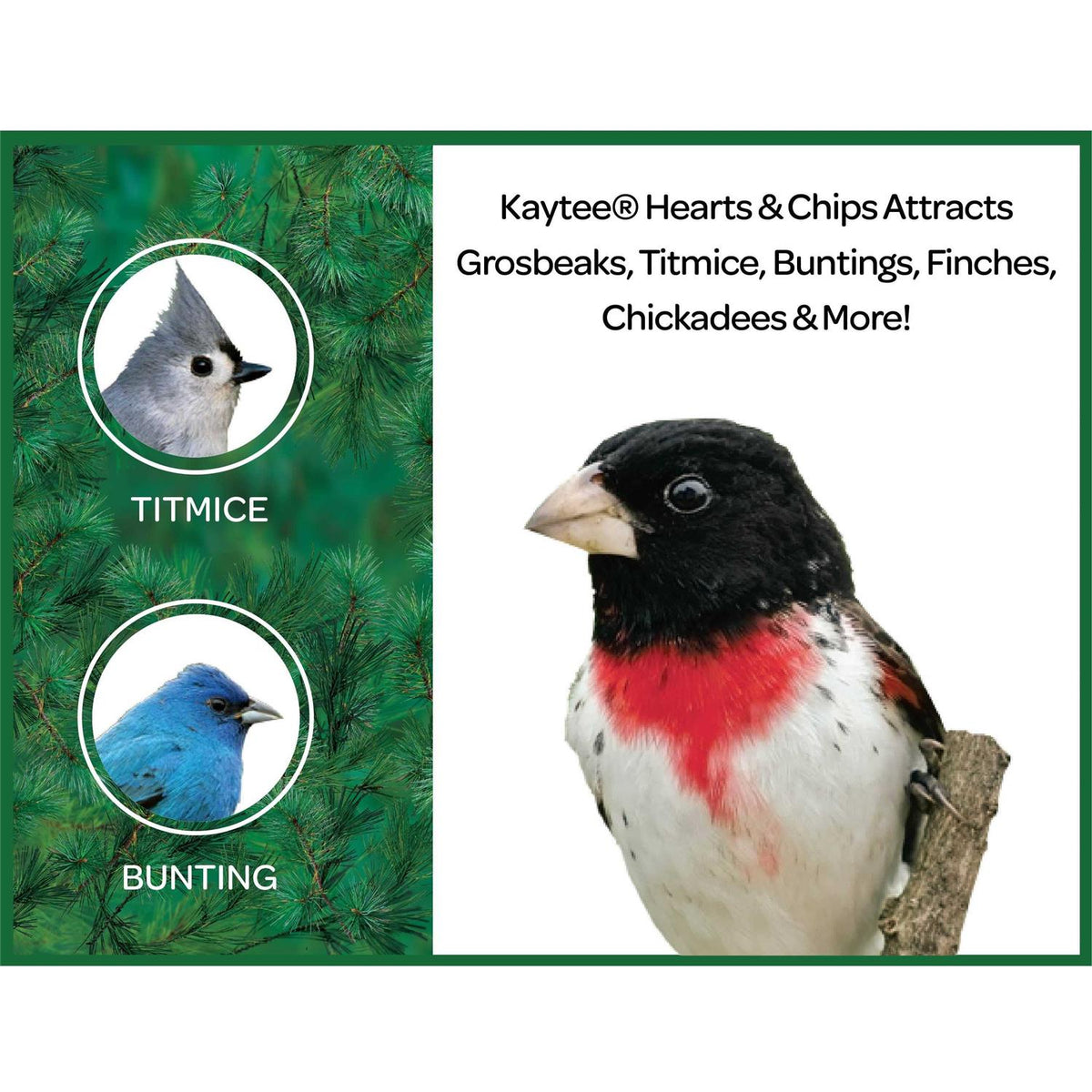 Sunflower Hearts & Chips Wild Bird Food L5730