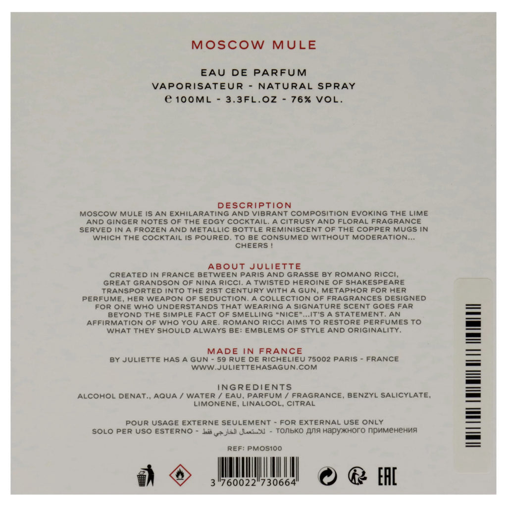 Moscow Mule 3.3 oz EDP Spray E17810