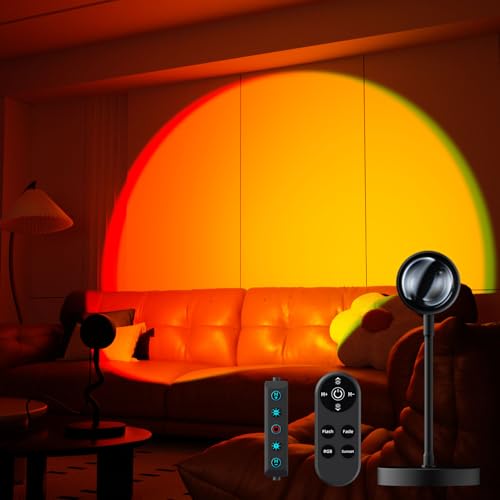 Multicolor Changing LED Projection Lamp 360 Degree Rotation M95731