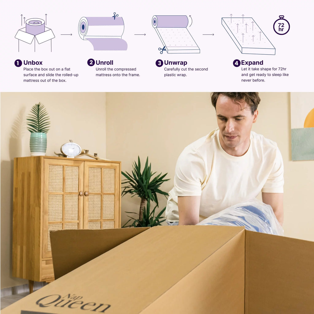 Queen Size Hybrid Memory Foam Pocket Spring Mattress D79251