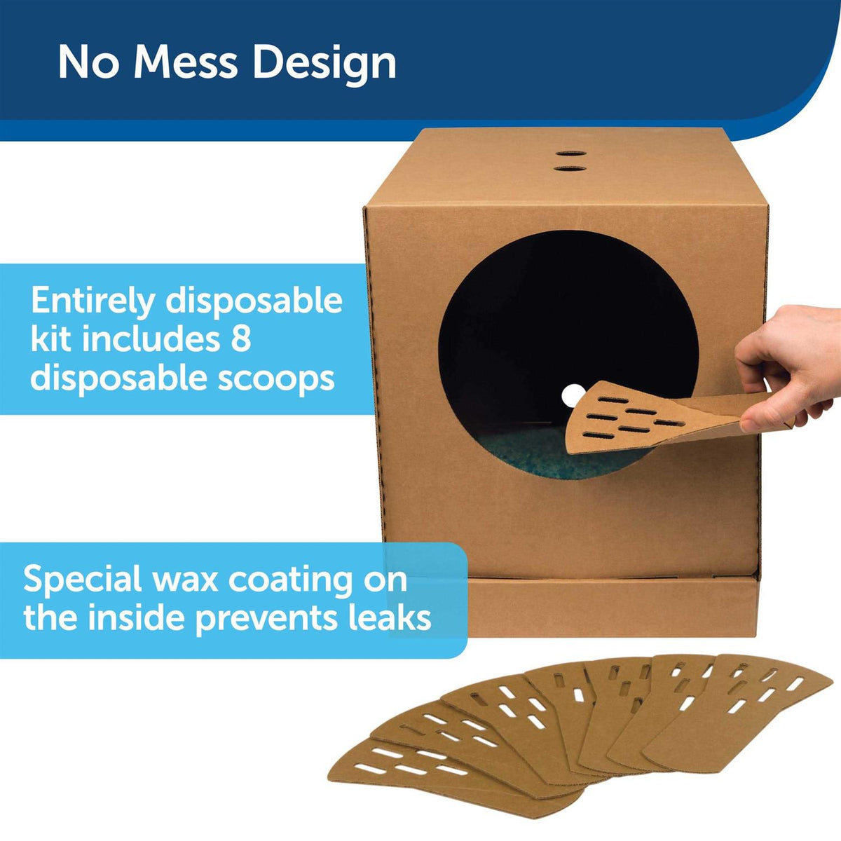 Disposable Cat Litter Box P389